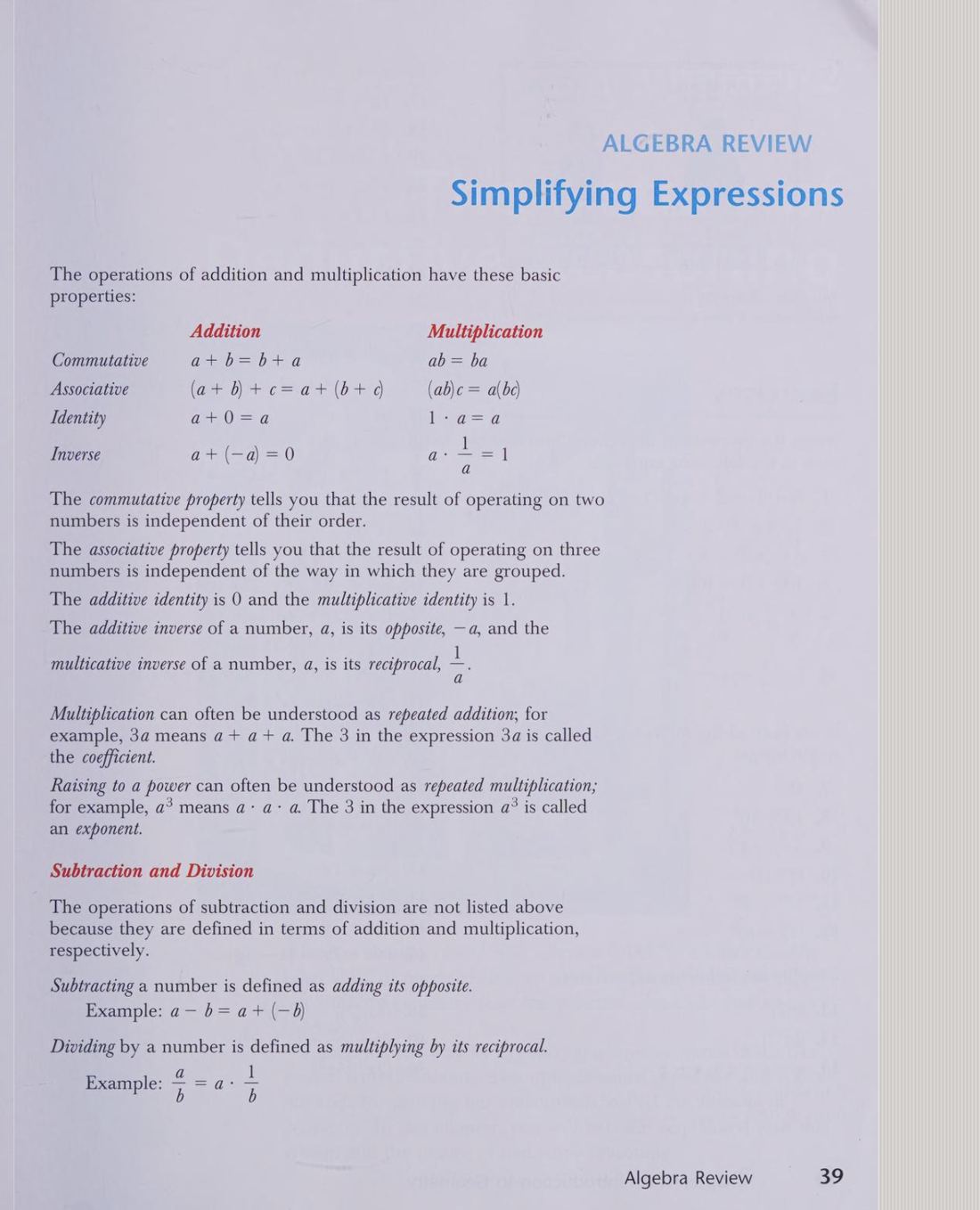 Textbook page 39